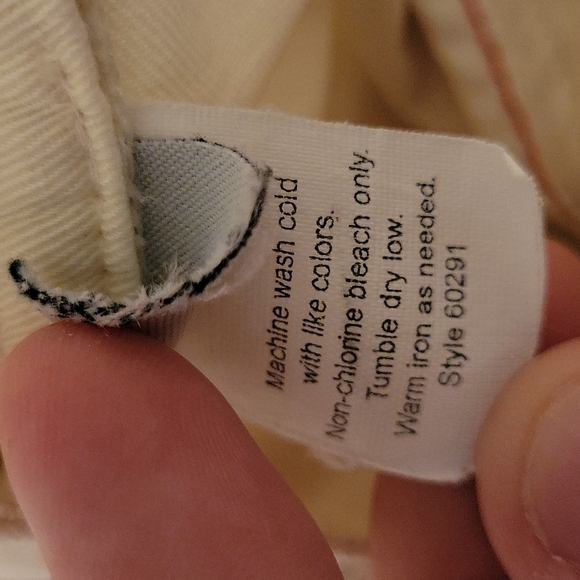 J Crew Button Fly 36x30 Men's Khaki Chino Pants - Picture 8 of 8